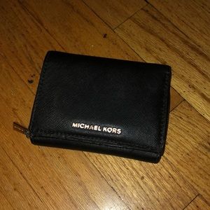 Michael Kors wallet, black leather